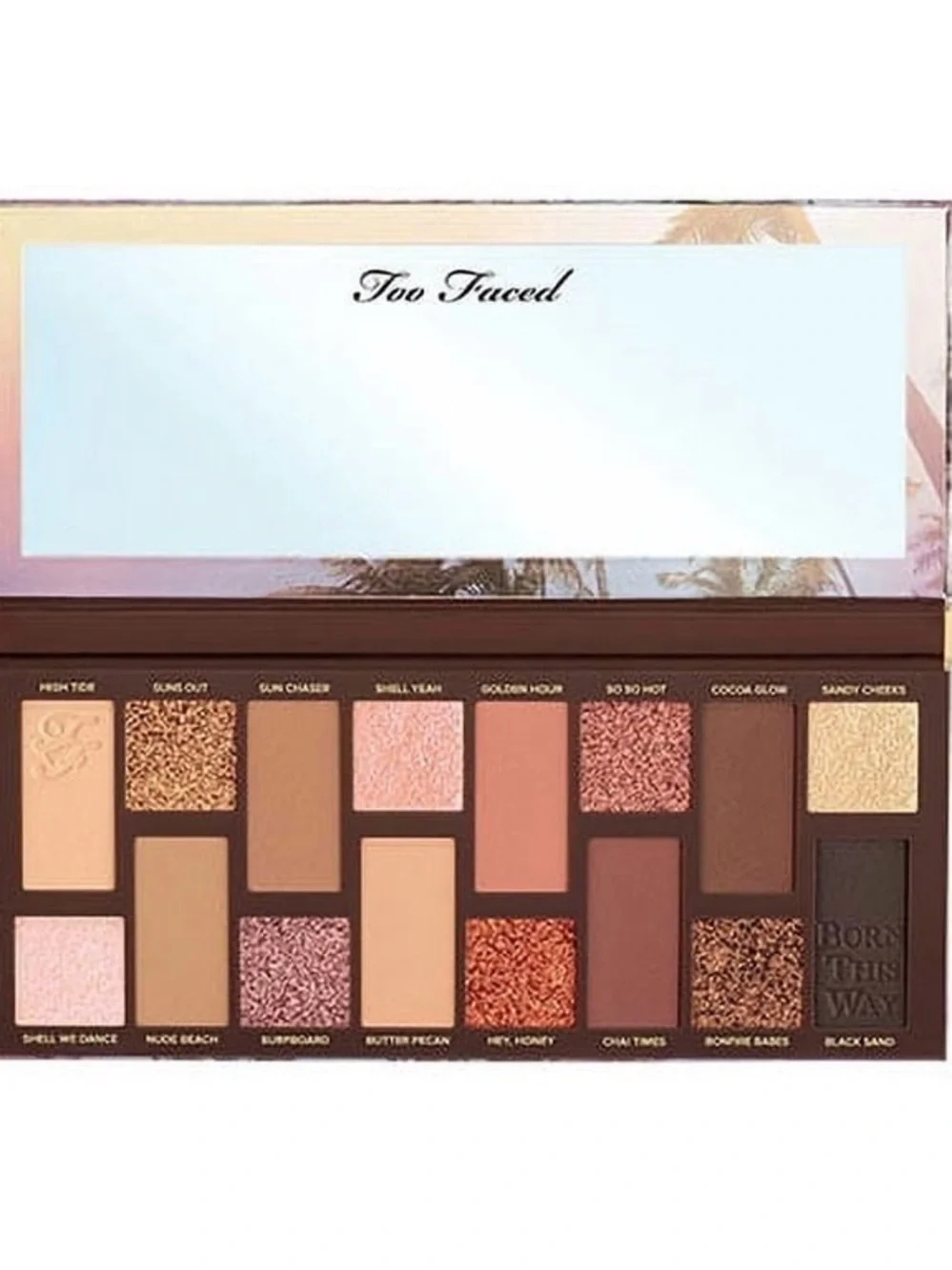 Too Faced Born This Way Sunset Stripped 16 Pan Eye Shadow Palette NIB